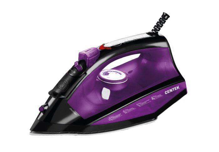 Утюг  Centek CT-2355  Violet керам. паров. 2500Вт