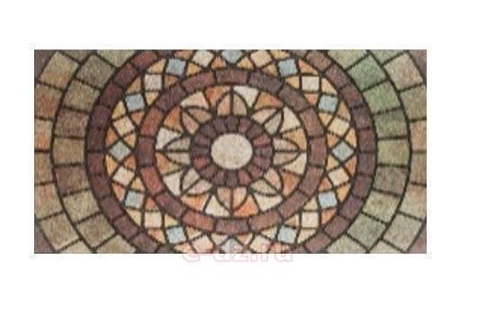 Коврик резиновый флокированный Т-3845/6 45х75 6мм CleanWill