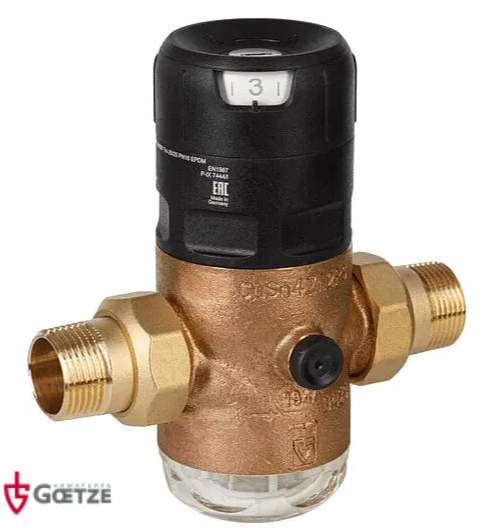 Редуктор давления Goetze G06F-1/2С  красная бронза