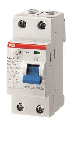 УЗО 2P ABB F202 AC-63/0.1 2CSF202001R2630