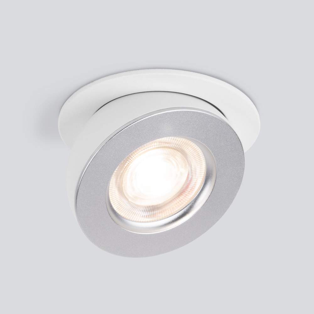 Светильник встр.светод. Pruno белый/серебро 8W 4200K (25080/Led)