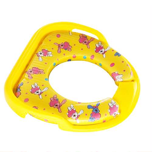 Сиденье-накладка д/унитаза дет. мягкое  AQUA-PRIME  Зайки  AQP.11.6505 / 275002