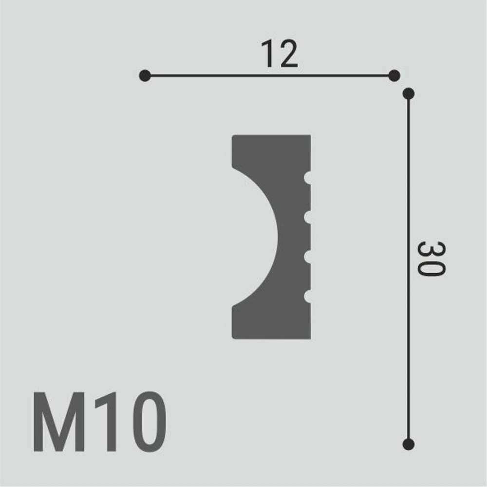 Молдинг XPS POLYMER М 10 30*12/32