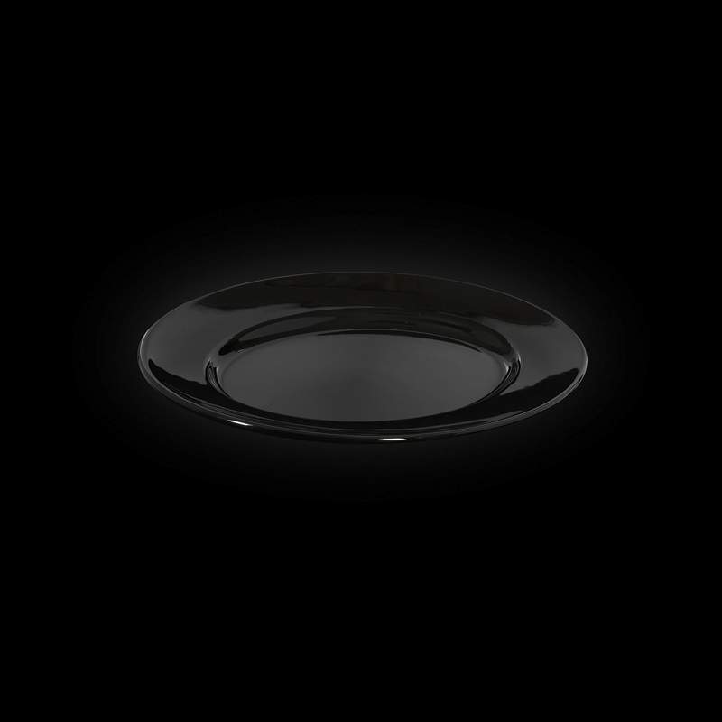 CORONE Colore черный Блюдо фк064/1 овальное 333х260х22мм 