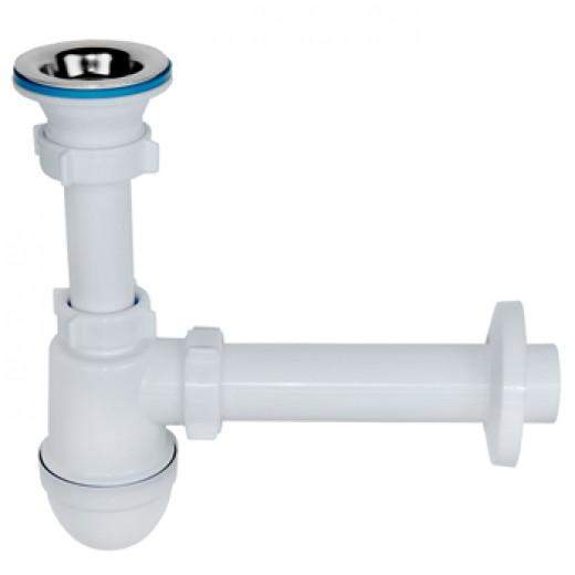 Сифон Ани 1 1/2*40 с прямой трубой 40мм   С0104