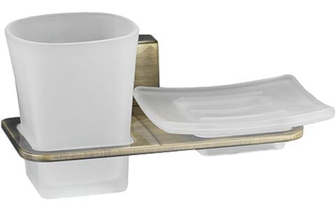 Держатель стакана и мыльницы  Wasserkraft  К-5226  Exter