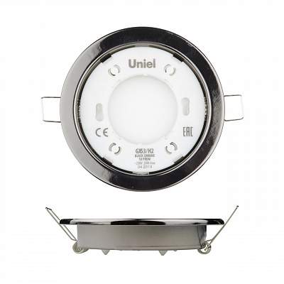 Светильник GХ53/H2 BLACK CHROME 10 PROM ЮНИЕЛ UL-00005055