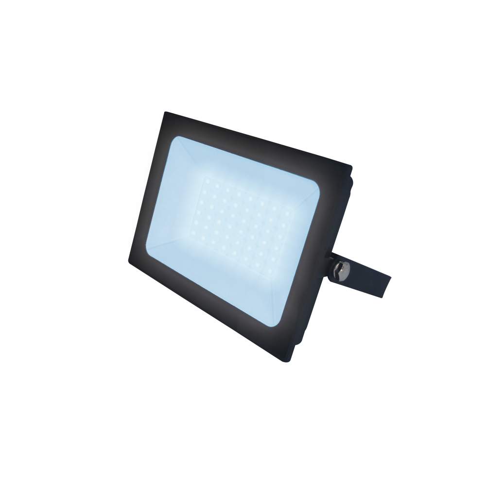 Прожектор Uniel  ULF-F21-50W/6500K IP65 200-250В BLACK дневной/свет UL-00007365