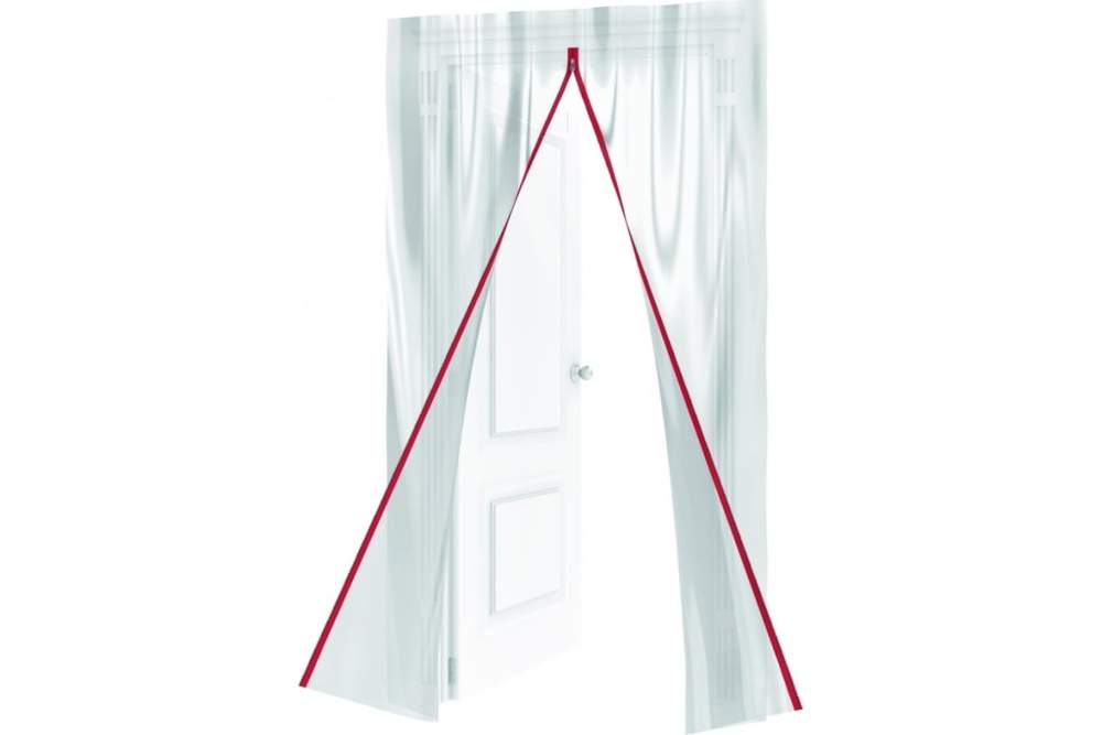 Пленочная дверь на молнии типа L220х120см с мал.лентой 2,5смх10м Matrix 88757