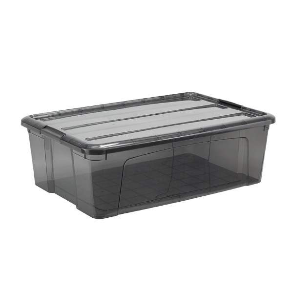 Контейнер д/хранения прозр. 30л прям. М2338/ 357624