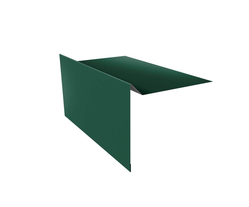 Планка ветровая 100х20х70  CT PE-foil RAL 6005  /2м