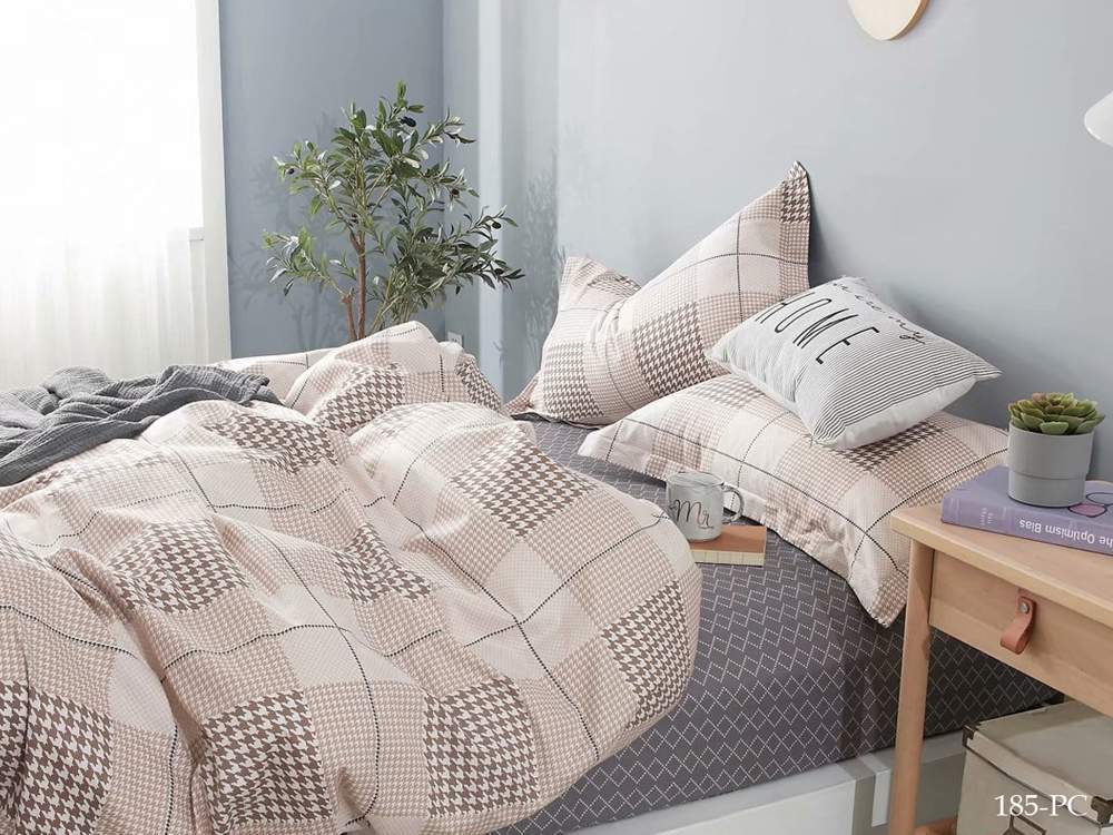 CLEO КПБ поплин Pure Cotton евро (50*70*2 70*70*2) 100% хлопок 31/185-PC 