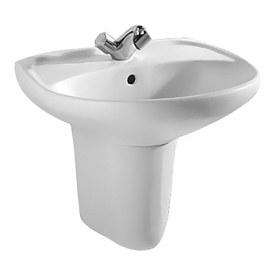 Раковина  LYRA  50см   Jika  14270  б/пьед.