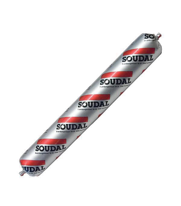 Соудафлекс 40FC  Клей-герметик Soudal полиуретановый 12*600мл  черный  146688/134716