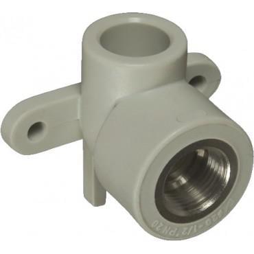Колено комб.наст.внутр. 25*х1/2" с креплением  Ekoplastik  SNK02520XX