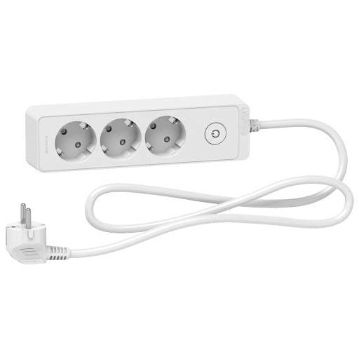 Удлинитель UNICA EXTEND 3 роз. 2К+З 1,5м бел.SchE ST9431W 513126