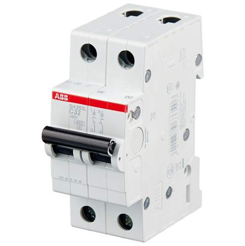Выкл.авт. ABB SH202L 2P 50A (C) 4,5kA   (SH202L C50)