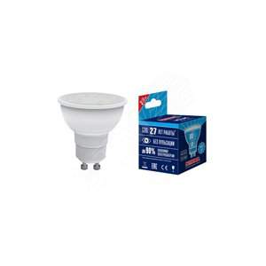 Лампа Uniel LED-JCDR-10W/NW/GU10/NR  Norma ТМ Volpe UL-00003840