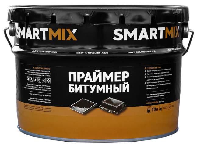 Праймер SmartMix битумный  10л/9кг