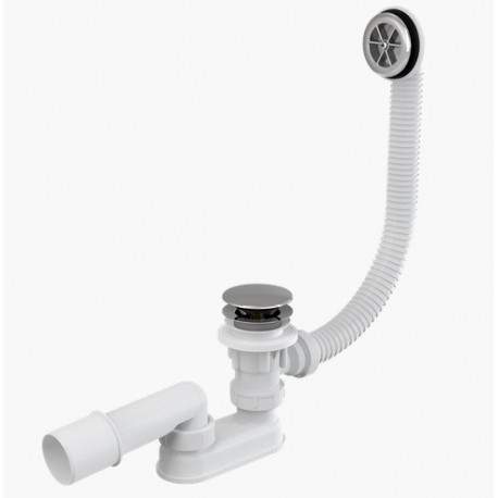 Сифон  A505CRM/AG210132160  д/ванны, к-т click/clack хром пл/пл