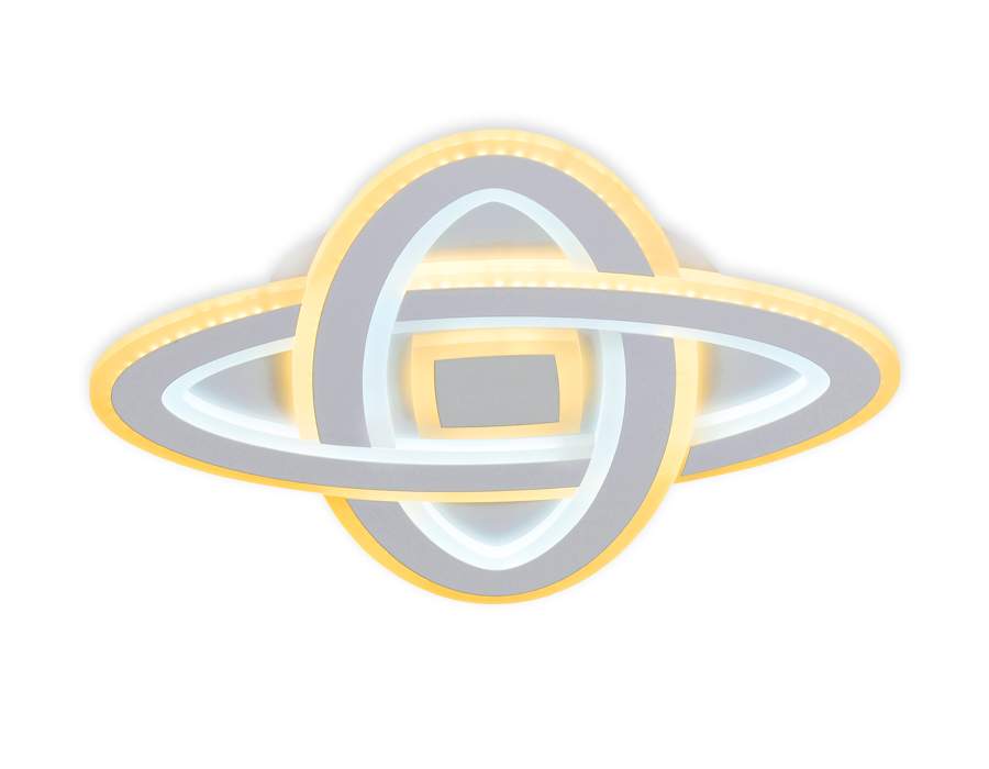 Св-к с/д с пультом FA777 WH белый  108W 450*450*40 (ПДУ Радио)