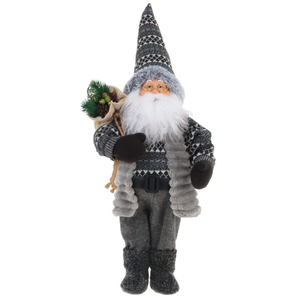REMECO COLLECTION Дед Мороз 779414 серый 27х18х65см