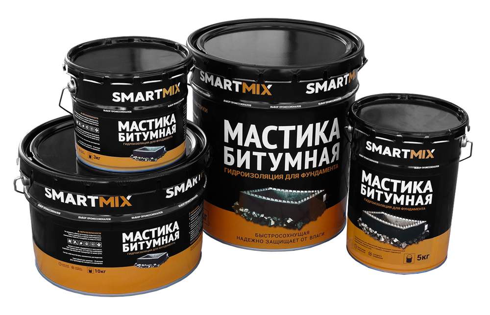 Мастика SmartMix битумная  5кг