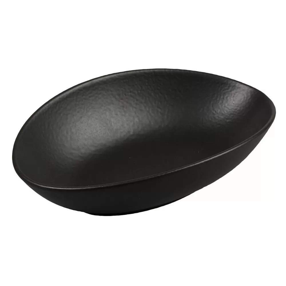 P.L. Proff Cuisine Black Raw Steller Салатник 81223460 700мл 25х16х6,4см (18/3)