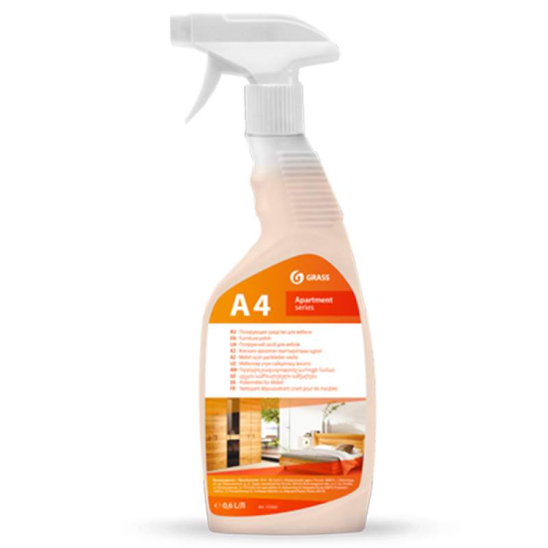 Средство д/мебели полирующ. GraSS А4 0,6мл(125262)