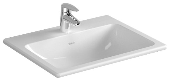 Раковина Vitra  S20  55cм + полупьедестал S20  5281B003-7201