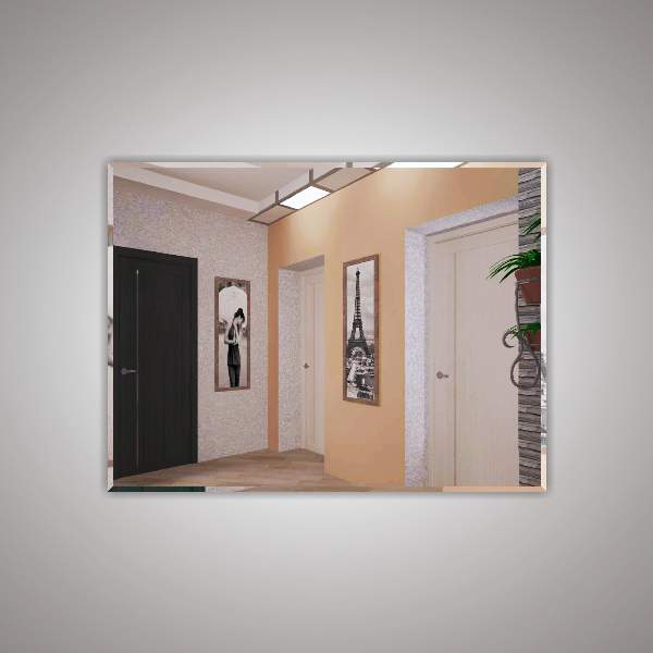 Зеркало  60х80см  45391  с фацетом