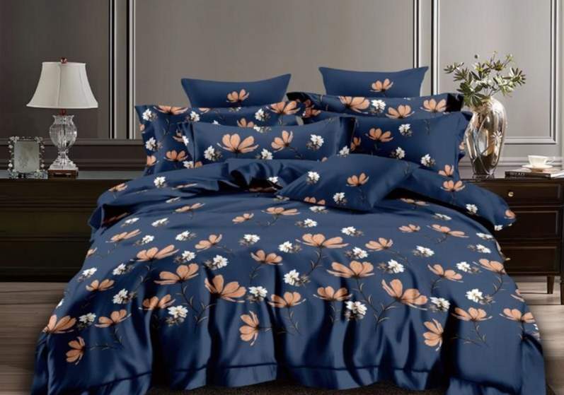 CLEO КПБ полисатин Art Color 2сп ( 70*70*2) 20% хлопок/40% вискоза/40% ПЭ 20/124-AC 
