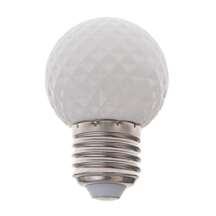 Лампа светодиодная 2580353  Шарик d=45мм 9Led SMD мульти