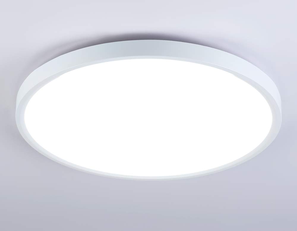 Св-к Ambrella FZ3005 WH белый IP44 33W+10W 6400+6400K D375*40 без ПДУ