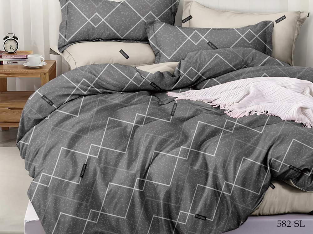 CLEO КПБ Satin Lux набивной 1,5сп ( 70*70*2)  15/582-SL