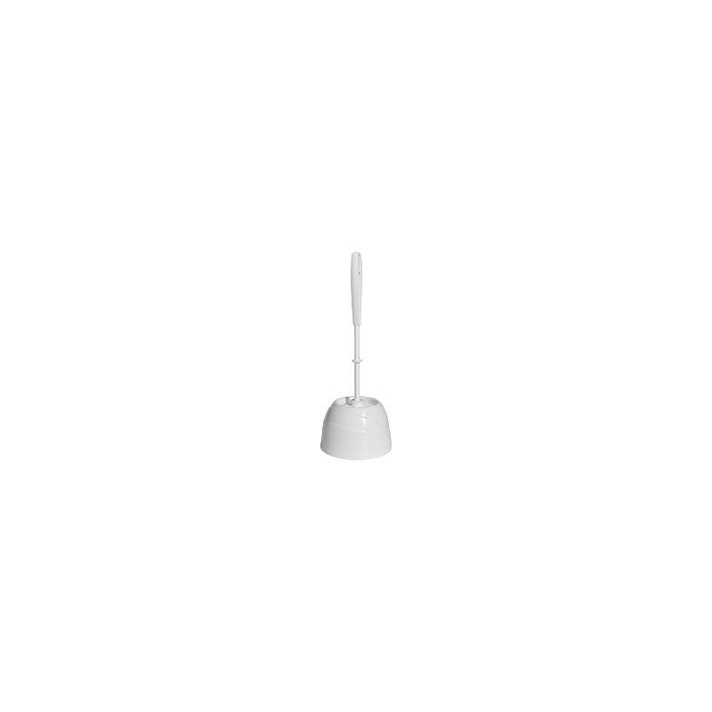 Ерш+подставка WC Scandi круг. снеж-белый  АС97001000/370439