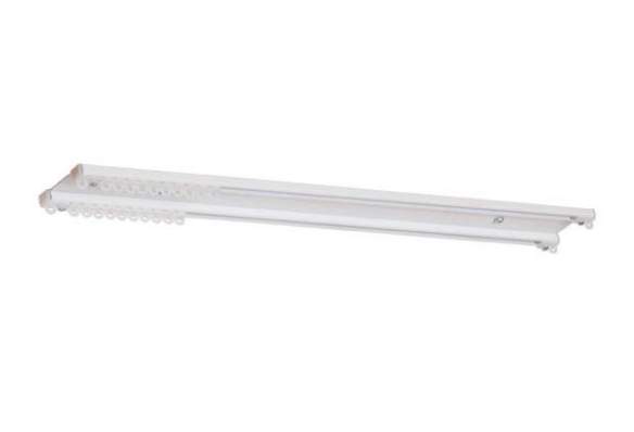 GLIDE БЕЛЫЙ Карниз профильный CT-2 двухрядный  в сборе 3,5м