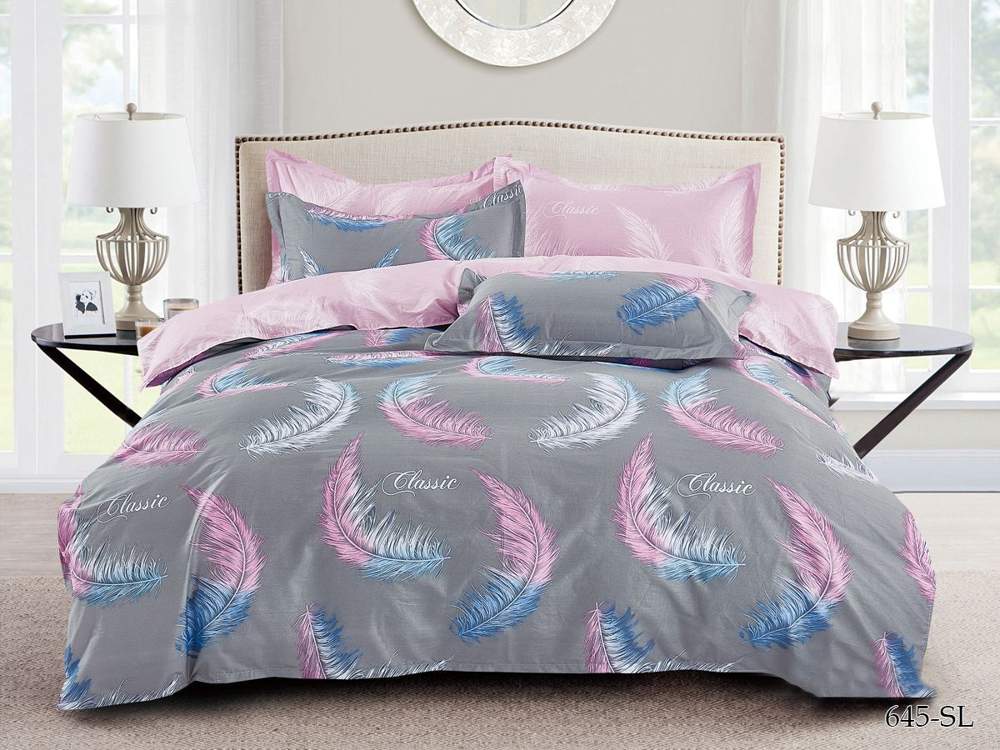 CLEO КПБ Satin Lux набивной 1,5сп ( 70*70*2)  15/645-SL