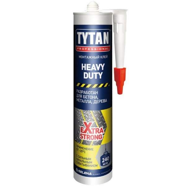 Клей Tytan Professional HEAVY DUTY  монтажный  бежевый  310мл 62963