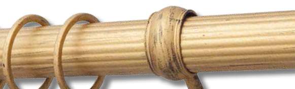 Карниз  35мм U-шина короб 18см Золото антик  2,4