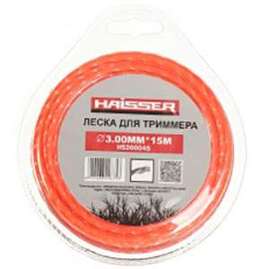 Леска Haisser  2.7*15м  д/триммера, звезда  HS200024