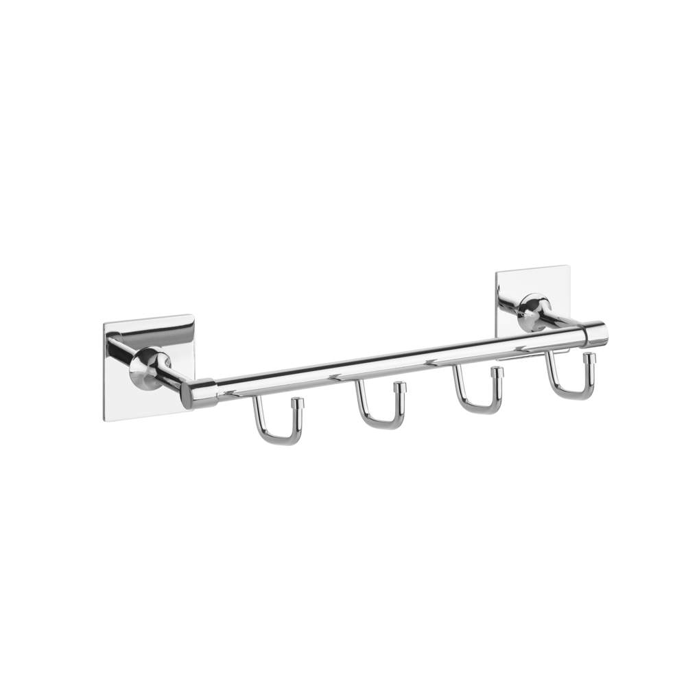 Полотенцедержатель 30см с 4-мя крючками Kleber Expert KLE-EX004