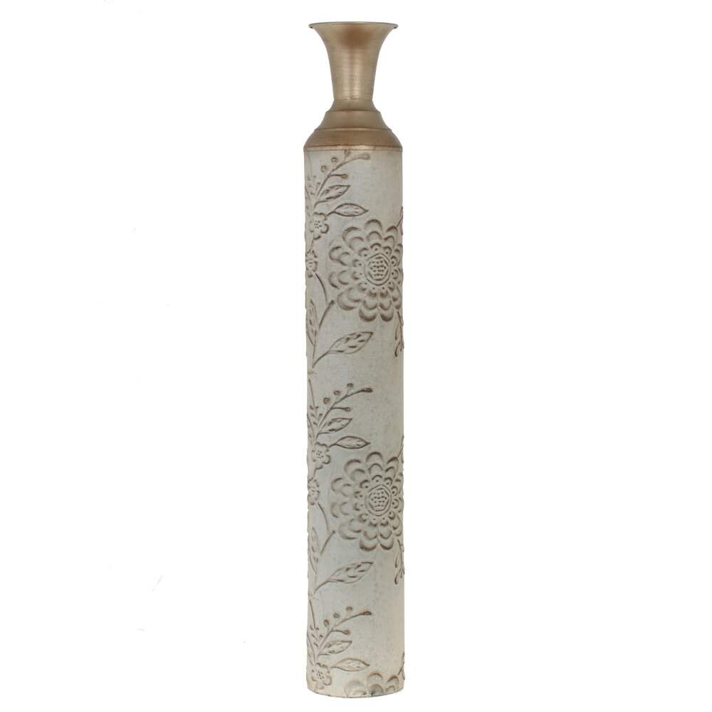 REMECO COLLECTION Ваза 265842 д/искусственных цветов металл 13х13х87cм