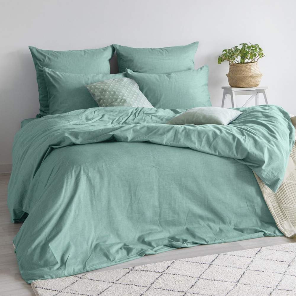 VEROSSA диагональ Melange Emerald КПБ 1,5Сп с нав. 50/70 775848