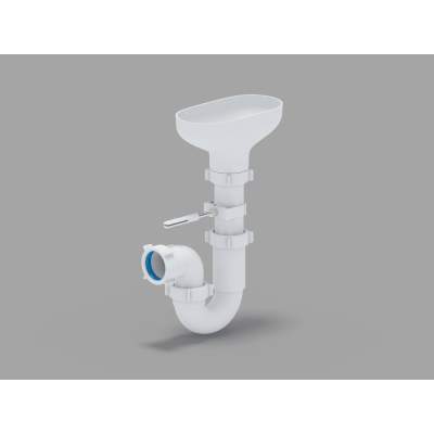 Сифон Ани 1 1/2*40 прямоточ. с разрывом струи   DR0100