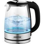 Чайник Centek CT-0058  Sydney  стекло  1,7л  2200Вт, LED подсветка