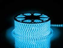 Лента с/д LS720 120SMD(2835)/м 9,6Вт/м  230V IP67 50м  синий  29563
