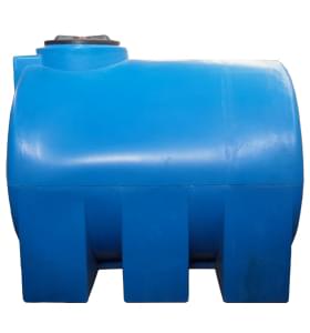 Емкость H GOR  3000 blue со смещенной крышкой