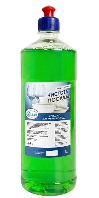 VCLEAN Моющее ср-во  Чистота посуды 1л   1063291