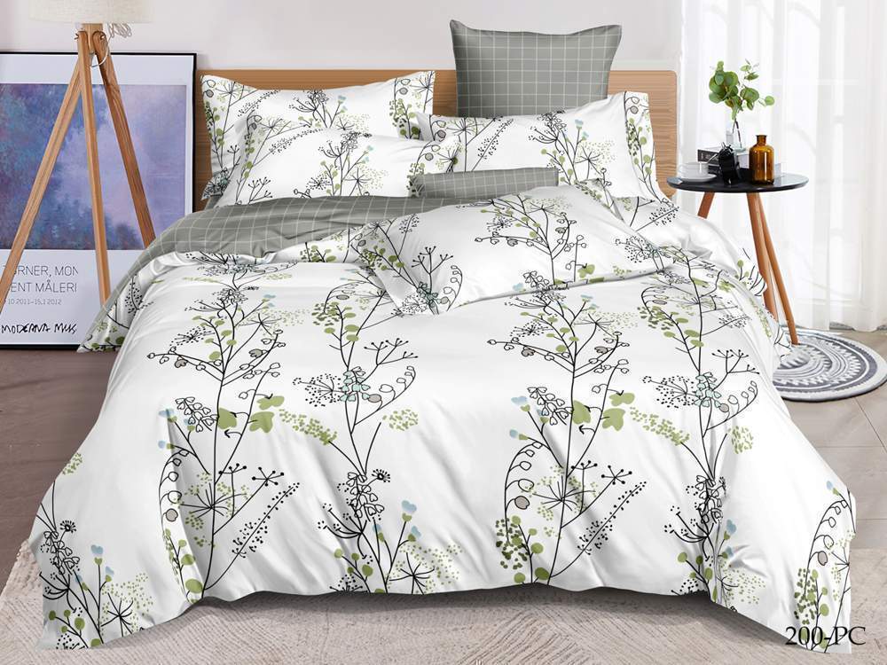 CLEO КПБ поплин Pure Cotton 1,5сп ( 70*70*2) 100% хлопок 15/200-PC 